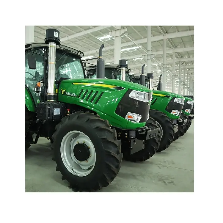 Tracteur agricole multifonctionnel robuste de 180 cv, équipement de machines agricoles de 180 cv, tracteur agricole