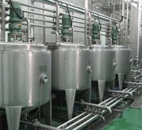 Usine de transformation du lait Usine de production laitière intégrée/Yaourt au lait Machine de traitement du beurre Machine de pasteurisation du lait