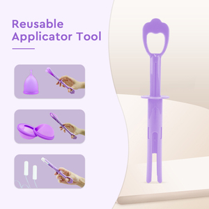 Kit menstruel réutilisable 2024, <span class=keywords><strong>coupe</strong></span> <span class=keywords><strong>menstruelle</strong></span> en silicone médical, <span class=keywords><strong>applicateur</strong></span> de <span class=keywords><strong>coupe</strong></span> <span class=keywords><strong>menstruelle</strong></span> avec ensemble - Product Image 4