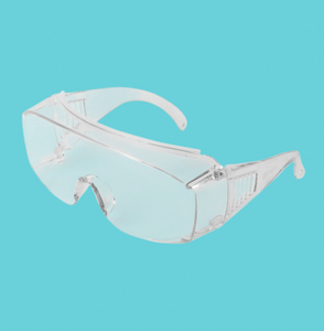 Lunettes de sécurité industrielles transparentes et teintées en polycarbonate OTG pour la protection professionnelle sur le lieu de travail - Product Image 1