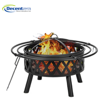 Brasero d'extérieur de 30 pouces, brasero de jardin, brasero en acier personnalisé avec motif sur mesure, fourni par l'usine