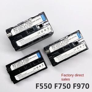Batterie haute capacité F550 F750 F970 pour appareil photo, moniteur, rail <span class=keywords><strong>coulissant</strong></span>, lumière supplémentaire, batterie lithium rechargeable pour <span class=keywords><strong>Sony</strong></span> - Product Image 2