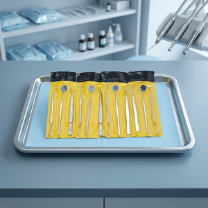 Custom Made <b>Electric</b> Manual Class I Dental Examination <b>Kit</b> CE Certified 1 Year Warranty Silver Stainless Steel 12-Jaw - Product Image 2