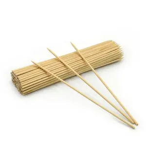 Factory Direct Food-Contacting Grade Hygienic Eco-Friendly High Quality Birch Wooden Skewers Wooden Stick