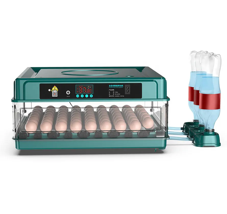 Incubadora inteligente totalmente automática 130 Egg Incubators Chicken Egg Incubator