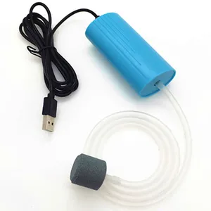 Aquarium Air Pump Portable Mini USB Aquarium Fish Tank Oxygen Air Pump Mute Energy Save Compressor