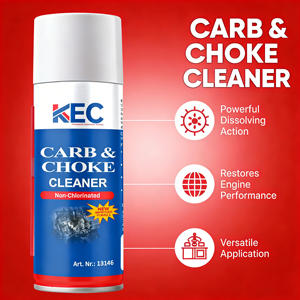 Aerosol Limpiador de <span class=keywords><strong>Carburador</strong></span> y Estrangulador KEC de Alta Potencia Sin Cloro 400ML para Cuidado y Mantenimiento de Automóviles - Product Image 2