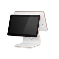 Dispositivos POS Inteligentes para Pagos de Escritorio, Pantalla Táctil, Sistema POS Android con Escáner de Código de Barras
