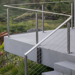 Barandilla Ajustable de Acero Inoxidable 304 para Villa Moderna, Balcón, Escalera, Centro Comercial, Exterior, Bricolaje, Antiestática, Baño, Jardín - Product Image 1