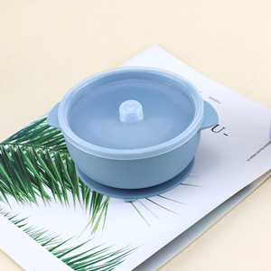 Juego de Tazones para Niños Irrompibles, 100% Silicona de Grado Alimenticio, Libres de BPA, Ligeros, Duraderos, con Diseño de Orejas de Dibujos Animados, Tazón y Cuchara para Niños - Product Image 4