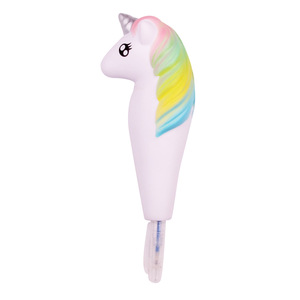 Unicorn <b>Squishy</b> Pen PU Material Slow Rebound Fidget Toy For Kids 5 To 7 Years Unisex - Product Image 1