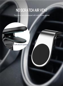 Suporte magnético forte para celular, suporte de metal para saída de ar, suporte de navegação em forma de L, para todos os smartphones - Product Image 2