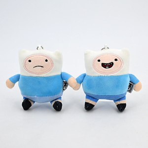 Juguetes de Peluche Personalizados de Adventure Time, <span class=keywords><strong>Jake</strong></span> el Perro, <span class=keywords><strong>Finn</strong></span>, Juguetes de Peluche con Temática Informática, Llaveros de Poliéster Unisex - Product Image 4