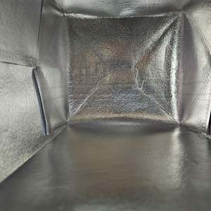 Sacs isothermes réutilisables en aluminium non tissé avec compartiment, pour la vente en gros - Product Image 6
