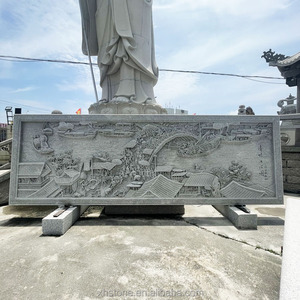 Offre Spéciale chinois extérieur pierre grand bouddha Relief sculpture Ksitigarbha Bodhisattva <span class=keywords><strong>Jizo</strong></span> Statue avec Ksitigarbha Sculptures - Product Image 2