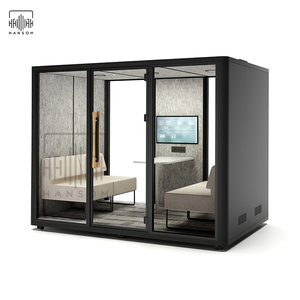 <span class=keywords><strong>Coworking</strong></span> Space Meeting Pod Silent Office Pod Cabina de habitación privada Cabina de teléfono de oficina pequeña para área de trabajo de oficina privada - Product Image 3