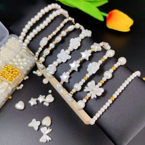 Accessoires de mariée, embellissements en dentelle, ensemble de perles DIY à 10 compartiments - Product Image 5