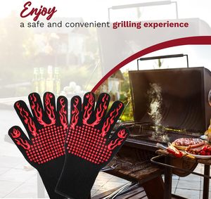 Gants de barbecue résistants à la chaleur extrême pour la cuisson au four - Product Image 2