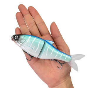 130mm 37,5G nuevo señuelo Swimbait articulado hundimiento cebo gigante <span class=keywords><strong>Balam</strong></span> señuelo de pescado para cebo grande bajo bagre señuelo duro cebo gigante - Product Image 5