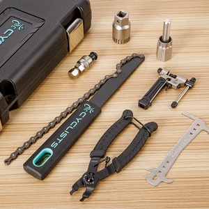 Ensemble d'outils de réparation de vélo professionnel pour cyclistes, vente en gros, boîte à outils d'entretien de vélo, CT-K08, acier allié, 355x160x73mm - Product Image 3