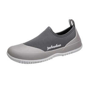 Bottes de pluie basses en néoprène pour hommes à bout rond, imperméables, antidérapantes, pour activités aquatiques en extérieur, utilisables toutes saisons - Product Image 5