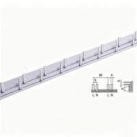 Barre omnibus modulaire avec boîtier isolé ignifuge pour équipements électriques basse tension