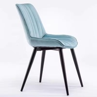 Chaise de salle à manger robuste avec dossier de style nordique, pour la maison, l'extérieur, les loisirs, les banquets et les événements