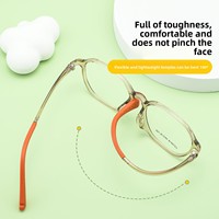 Bingkai Kacamata Full-Rim Serbaguna Modis Model Anak-anak 75018ET Desain Yang Sama Lensa AC Resep Dokter Mata