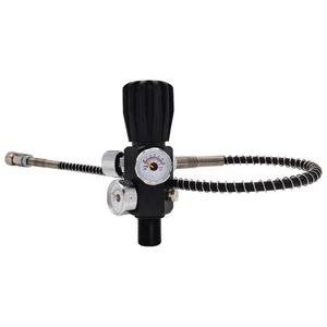 GP 4500psi-tanque de CO2 de Paintball, válvula de aire comprimido DIN, estación de llenado con manguera de carga de 20 pulgadas para juego de PCP - Product Image 5