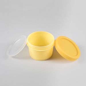 Vente directe usine – Pots de crème colorés en PP 50G 100G, pots à gommage pour les lèvres en plastique avec couvercle et cuillère applicatrice - Product Image 6