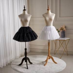 <span class=keywords><strong>Jupon</strong></span> en polyester 100% à couches superposées, <span class=keywords><strong>antistatique</strong></span>, brodé, 1723-40 cm, avec une légère évasée pour mariée/ballet/scène - Product Image 1