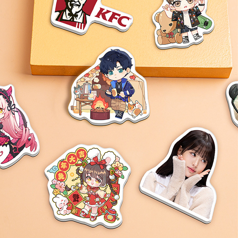 Customized Acrylic Refrigerator Magnets Creative Magnetic