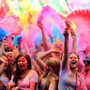 Hot bán có thể giặt lễ hội vui vẻ Đảng cuộc sống đầy màu sắc Trò chơi màu Holi <span class=keywords><strong>gulal</strong></span> bột - Product Image 6