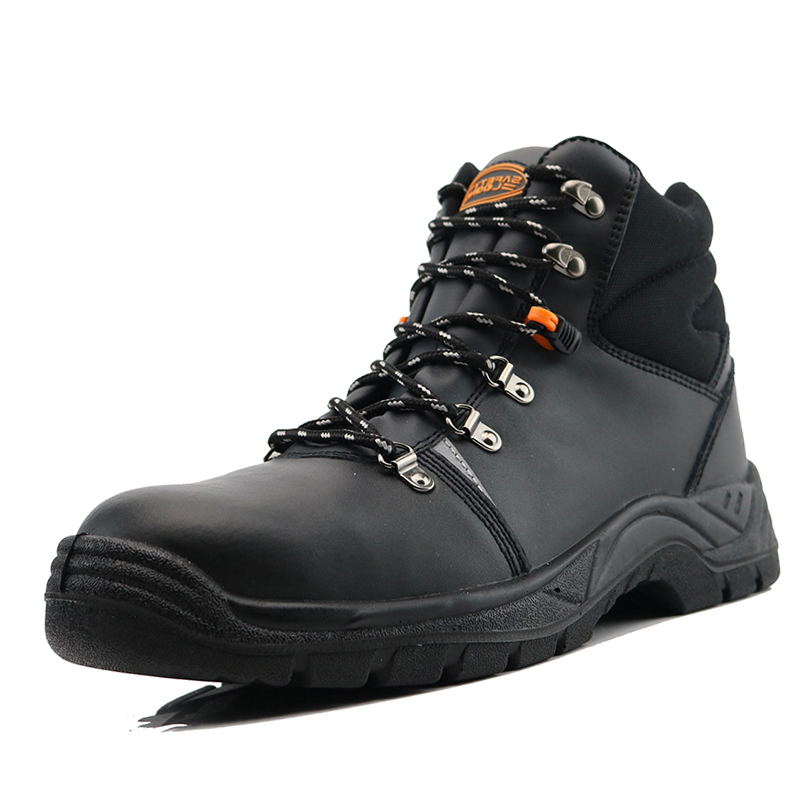 Spot Goods Leather Steel Toe and