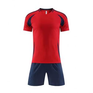 Uniformes de Fútbol Personalizados con Transferencia Térmica, Transpirables, 100% Poliéster, Ropa Deportiva de Secado Rápido para Verano, Uniformes de Entrenamiento de Fútbol - Product Image 3