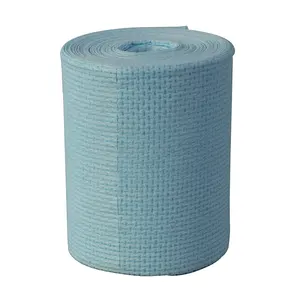 Super Absorbent Wiper Roll Enhanced Viscose Industrial Wiper Clean Cloth Roll
