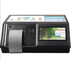 Registro di cassa terminale pos tutto in uno sistemi pos registadora dinheiro 58mm stampante termica sistema Pos tablet con stampante