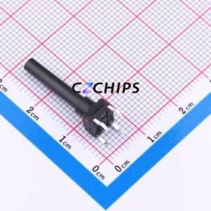 TSW06112-230B331CA Tactile Switch Through hole-4P,6.1x6.1mm Switch Single Pole Single Throw Round Button 1.8N 6.1mm - Product Image 2