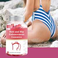 Gomitas de Colágeno para Aumentar Glúteos y Caderas de Alta Calidad OEM, Gomitas Blanqueadoras de Piel para Mujeres, Suplemento Herbal