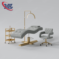 Lit de beauté moderne Xinman New Model S, chaise longue ergonomique avec tête réglable pour salles de sport et salons de tatouage