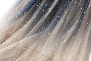 Nueva Falda Tutú de Malla Degradada para Mujer, Falda Midi de Tul en Capas con Lentejuelas Brillantes, Elegante, Estilo Línea A, para Fiesta de Graduación, Falda de Malla con Lentejuelas de Estrella - Product Image 6