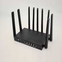 Slot Kartu Nano SIM (4G+ Cat6) Router Industri WiFi 300Mbps dengan 256 MB NAND Flash CPE Router