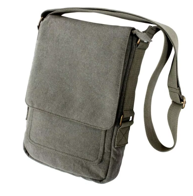 Heavy Duty Canvas Messenger Bag