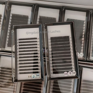 0.05 Faux Mink khối lượng lông mi mở rộng Cashmere lụa mềm Ánh sáng trọng lượng Hàn Quốc lông mi PBT sợi chất lượng tốt dày đặc Fluffy Lash - Product Image 1