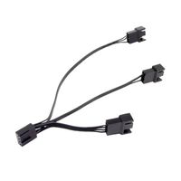 ALSEYE 1-3 2510 4 Pin Fan Kabel PWM Adaptor untuk Komputer Fan/Kipas CPU