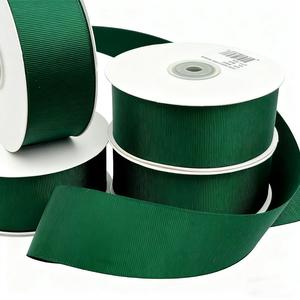Factory Gift Packing Solid Color Polyester Grosgrain <strong>Ribbon</strong> Wholesale 196 Colors - Product Image 4