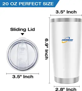 Custom Logo Travel Double Walled Vacuum Insulated Stainless Steel Cups Tumbler With Lids And Straws