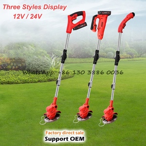 Débroussailleuse sans fil 800W pour jardin, outils de coupe pour cultures, machine de taille, coupe-herbe au lithium 12V, poignée de débroussailleuse, tondeuses à gazon électriques - Product Image 3
