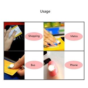 بطاقة التحكم في الوصول NFC علامة مسمار محمول فن الأظافر ديي فلاش LED رقاقة عارية ذكي لامع ملصق فن الأظافر - Product Image 6