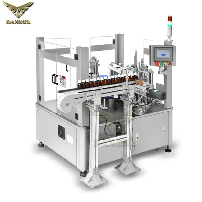 How to Pack Lipsticks into A Folding Box DANREL DR-ZH226A Vertical Automatic Carton Packing Machine with Coding